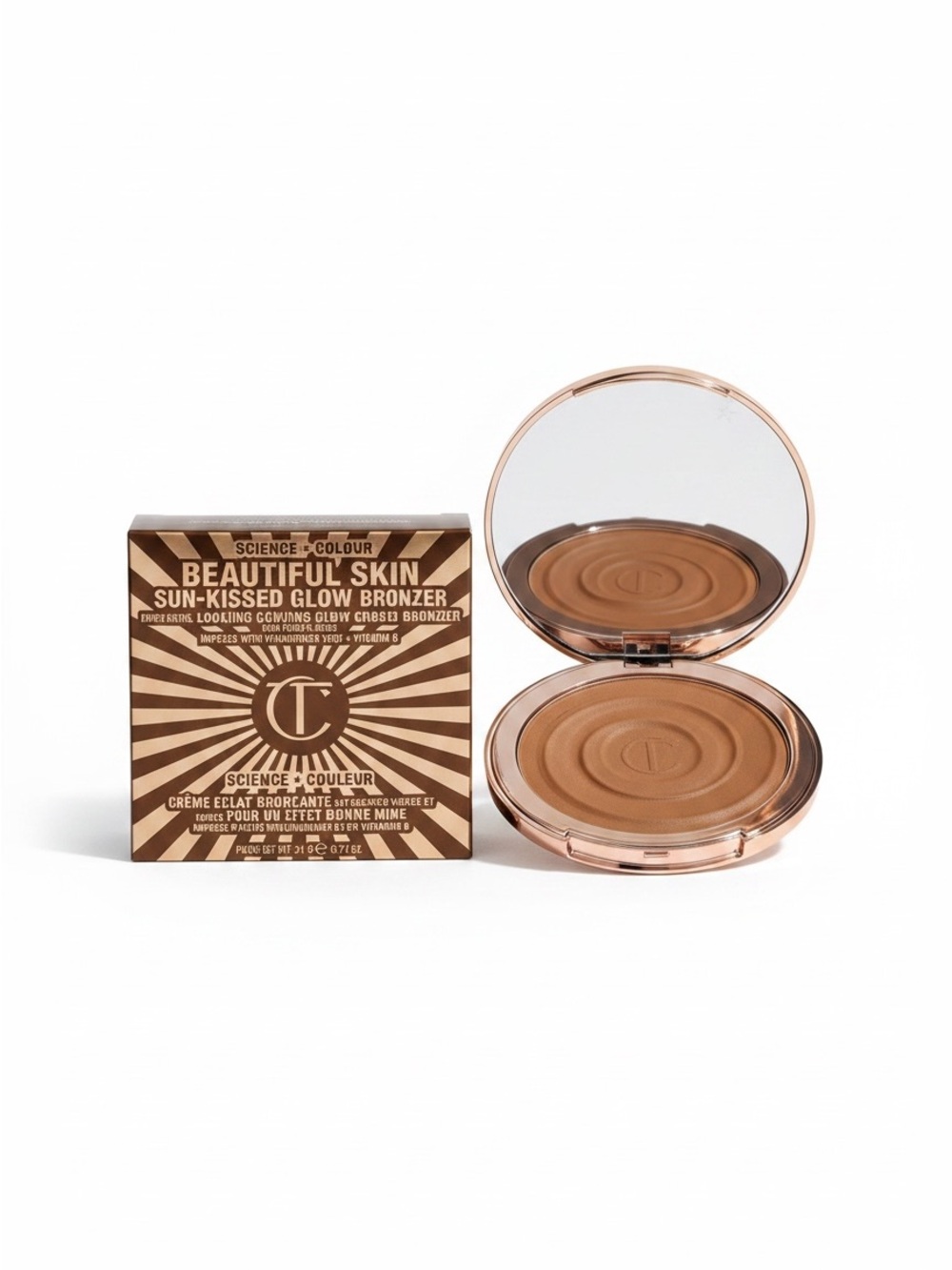 Charlotte Tilbury Beautiful Skin Sun-Kissed Glow Bronzer - Warm Tan